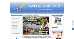 Desktop Screenshot of jeannedelanoue.com
